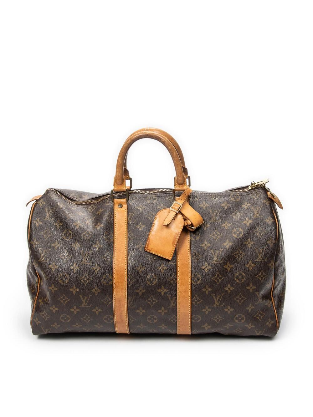 Louis Vuitton Keepall Bag Canvas 45 #376612L11B